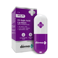 1% Kojic Acid Lip Balm With Alpha Arbutin & Hyaluronic Acid   Treats Pigmentation Lightens Lips
